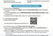 Convocatoria de la plaza: Agente de Seguridad para la Unidad Integral en el Municipio de Tecpán