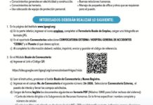 Convocatoria de la plaza: Herrero para el Hospital General de Accidentes Ceibal