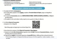Convocatoria de la plaza: Médico Especialista (Cardiología) para el Hospital Escuintla, Escuintla