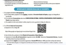 Convocatoria de la plaza: Médico Especialista (Pediatría) para el Hospital Departamental Puerto Barrios