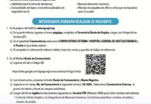 Convocatoria de la plaza: Médico Especialista (Radiología) para el Hospital General de Quetzaltenango