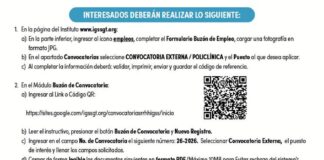 Convocatoria de la plaza: Médico General para la Unidad Policlínica, Ciudad de Guatemala