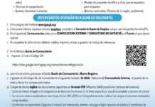 Convocatoria de la plaza: Promotor en Salud para el Consultorio de Sayaxché