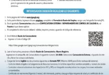 Convocatoria de la plaza: Analista de Control de Calidad A para el Departamento de Control de Calidad
