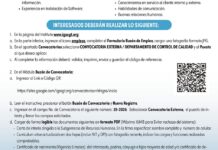 Convocatoria de la plaza: Analista de Control de Calidad B para el Departamento de Control de Calidad
