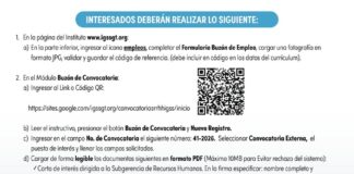 Convocatoria de la plaza: Agente de Seguridad para la Unidad Integral en el Municipio de Acatenango