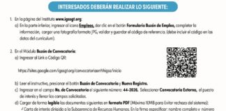 Convocatoria de la plaza: Médico Especialista (Anestesiología) para el Hospital General de Enfermedades