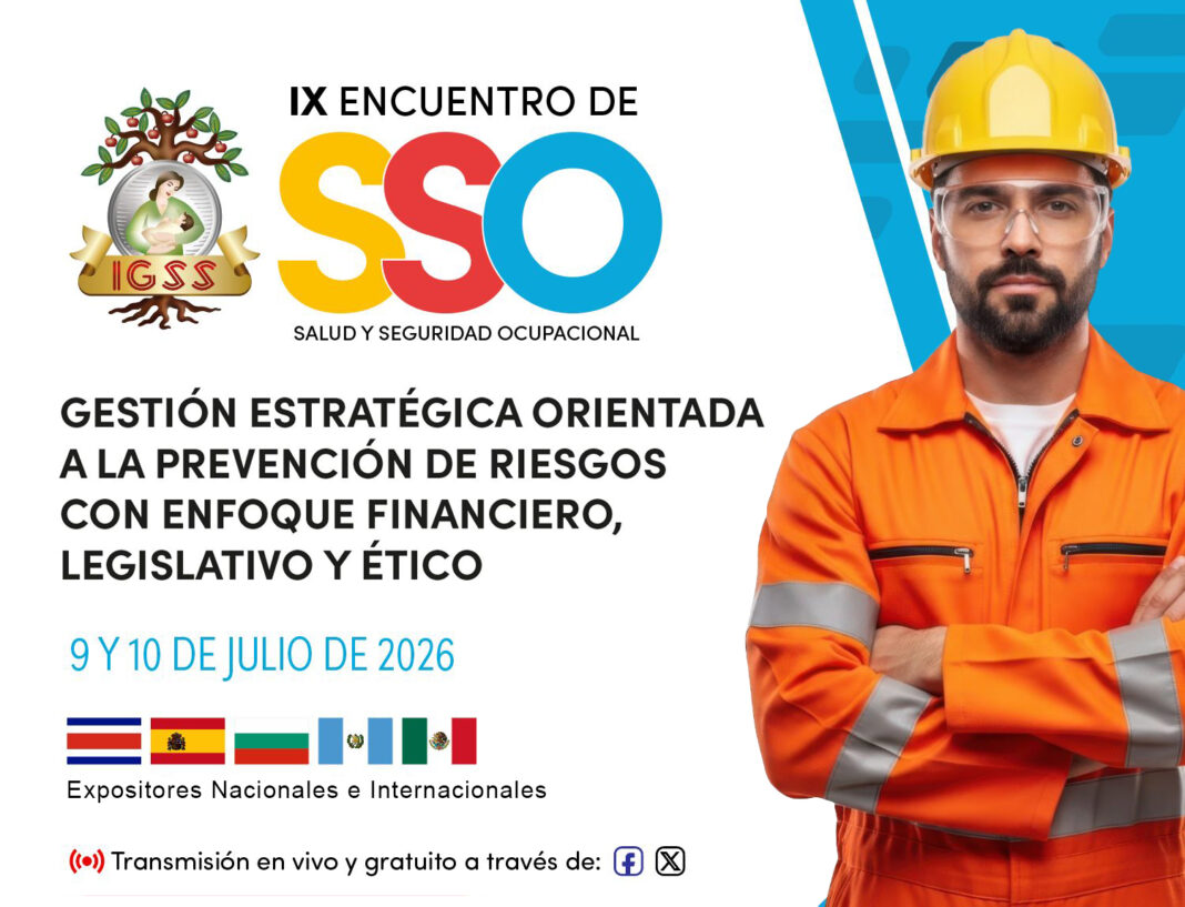 Banner IX Encuentro de Salud y Seguridad Ocupacional IGSS 2026