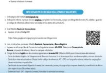 Convocatoria de la plaza: Encargado de Mantenimiento para la División de Mantenimiento
