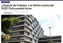 TV AztecaGuate: ¿Dejaste de trabajar y te faltan cuotas del IGSS? Esto puedes hacer